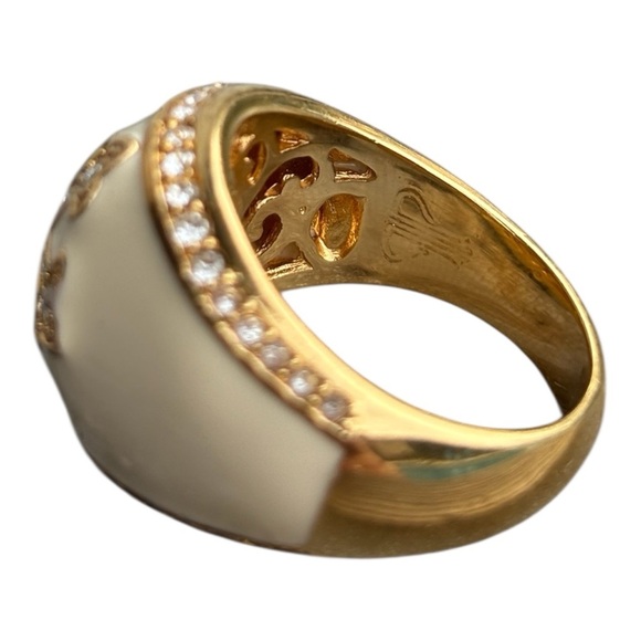 Vintage Priscilla Presley Cross Ring ✨ - Picture 7 of 8